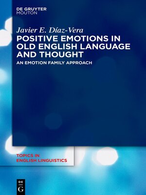 cover image of Positive Emotions in Old English Language and Thought